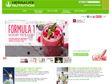 Tablet Screenshot of herbalifeghana.com