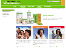 Tablet Screenshot of products.herbalifeghana.com